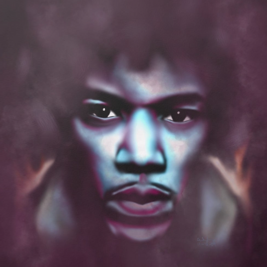 Jimi Hendrix | Purple Haze | Poster