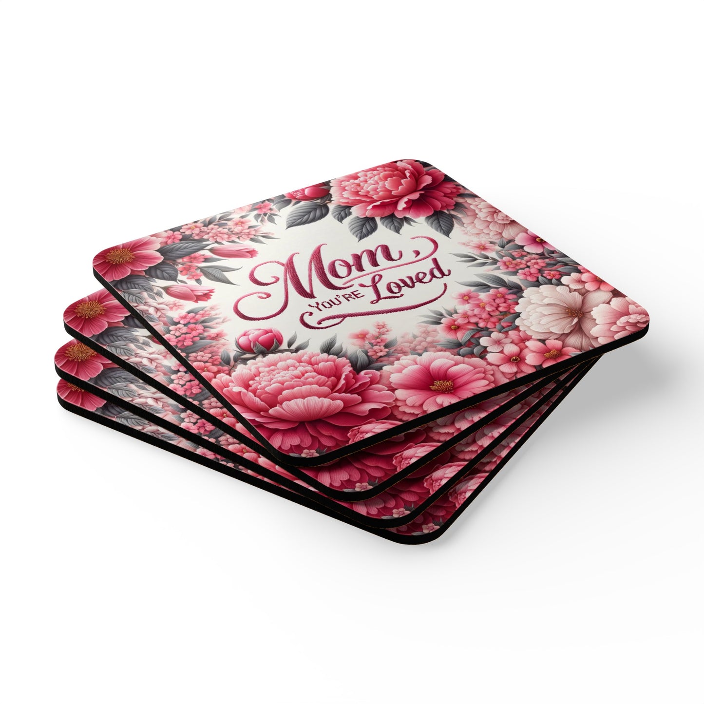 Mom, You Are Loved Coaster Set