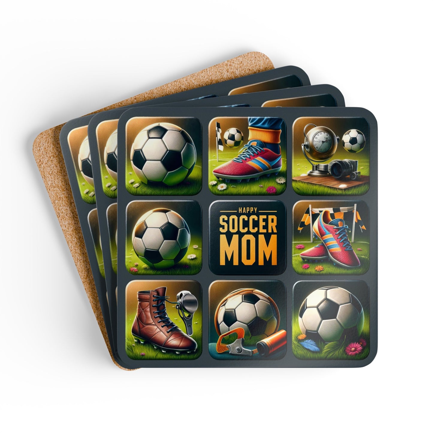 Soccer Mom Coaster Set